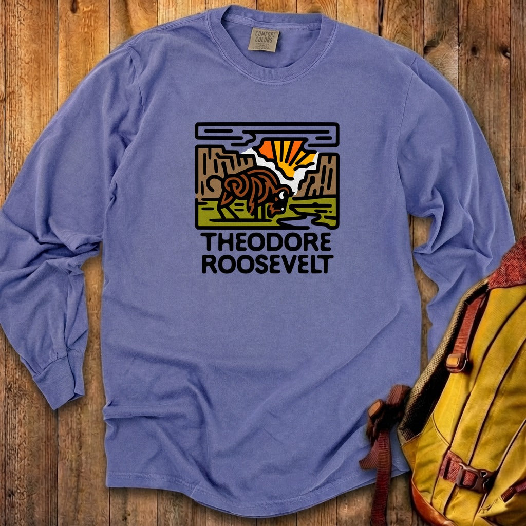 Theodore Roosevelt National Park Cotton Long Sleeve
