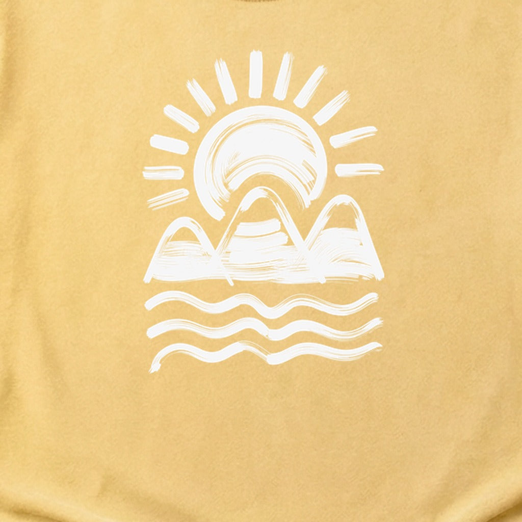 Three Sisters Mountains Cotton T-Shirt
