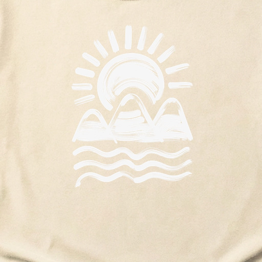 Three Sisters Mountains Cotton T-Shirt