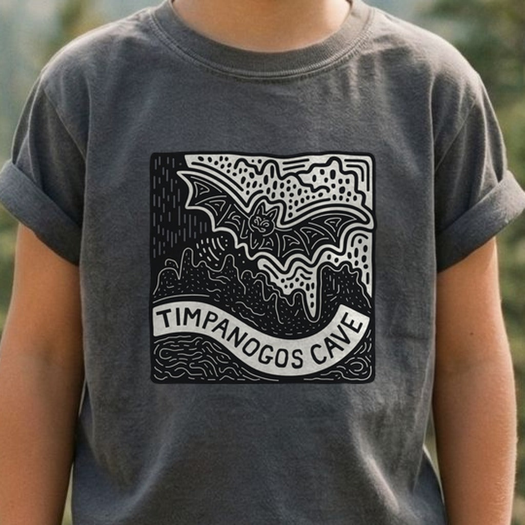 Timpanogos Cave Kids Cotton T-Shirt