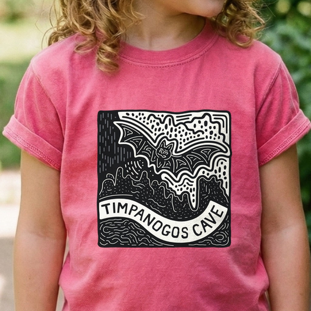 Timpanogos Cave Kids Cotton T-Shirt