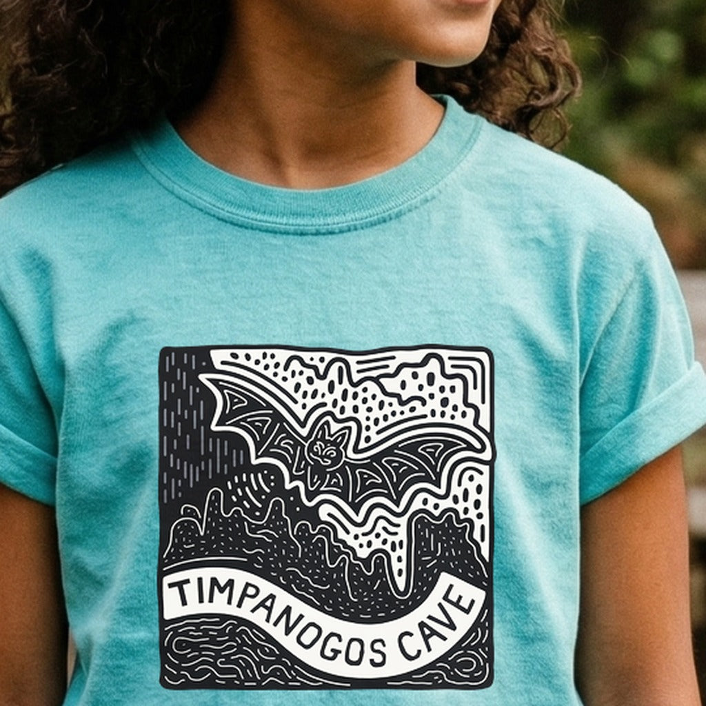 Timpanogos Cave Kids Cotton T-Shirt