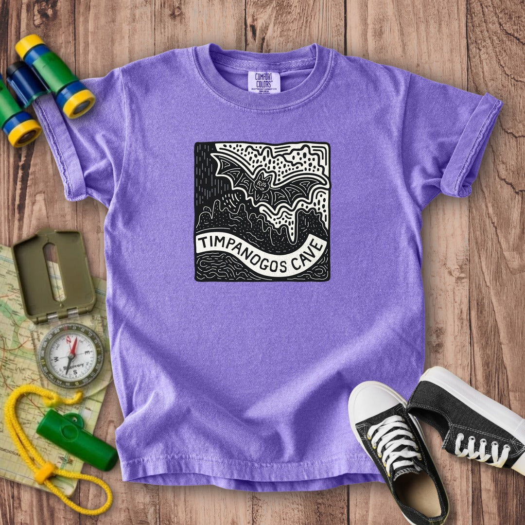 Timpanogos Cave Kids Cotton T-Shirt