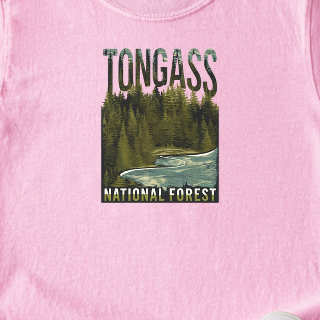 Tongass National Forest Kids Cotton T-Shirt