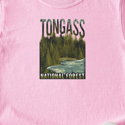 Tongass National Forest Kids Cotton T-Shirt