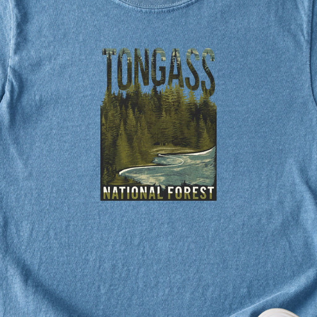 Tongass National Forest Kids Cotton T-Shirt