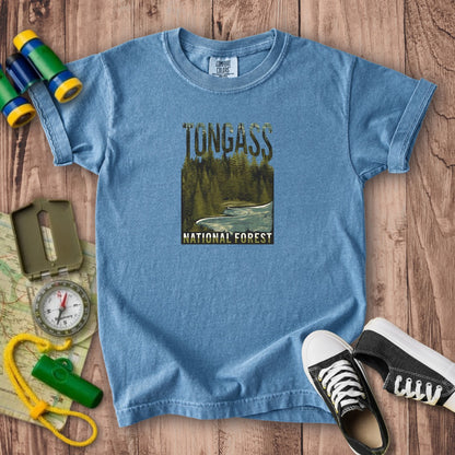 Tongass National Forest Kids Cotton T-Shirt
