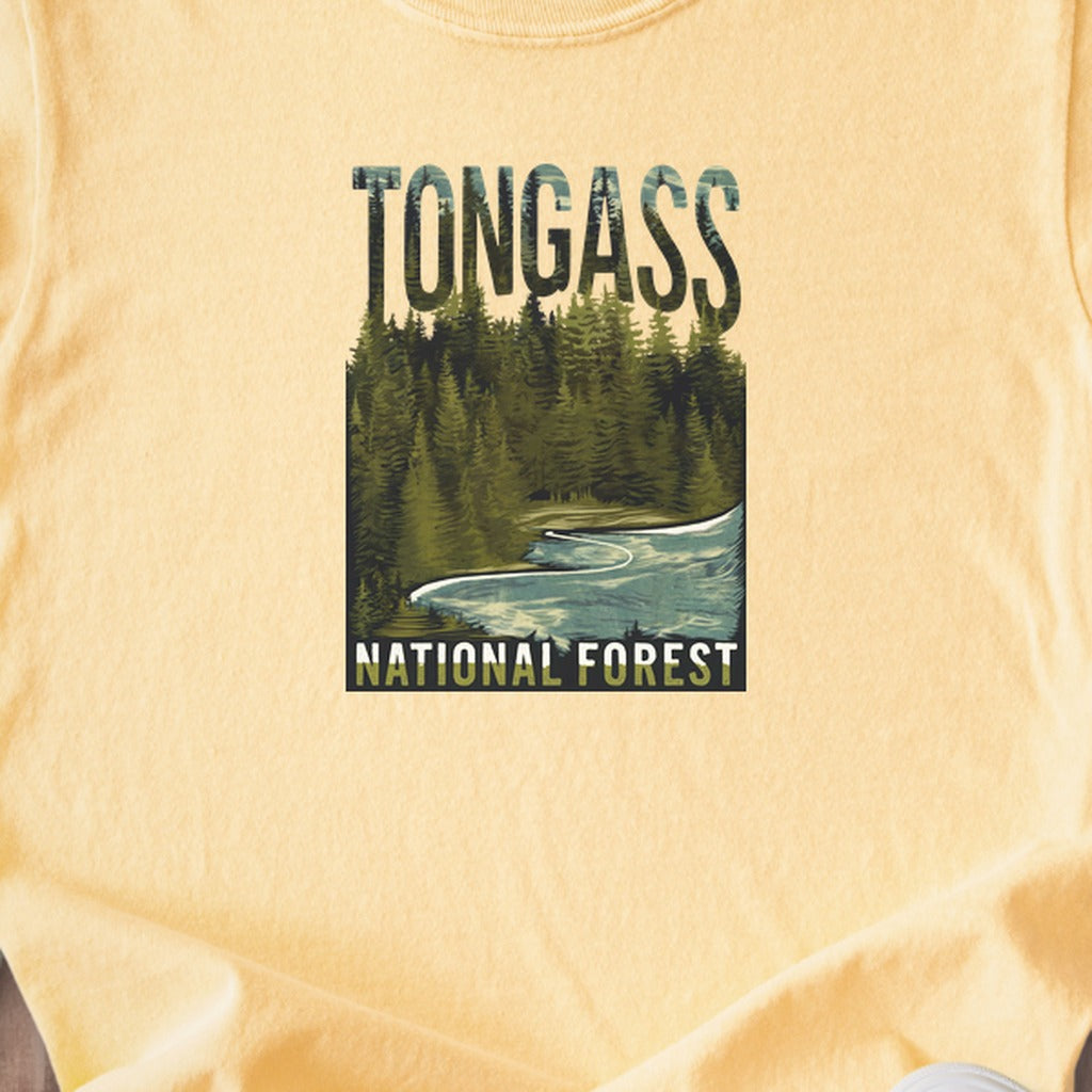 Tongass National Forest Kids Cotton T-Shirt