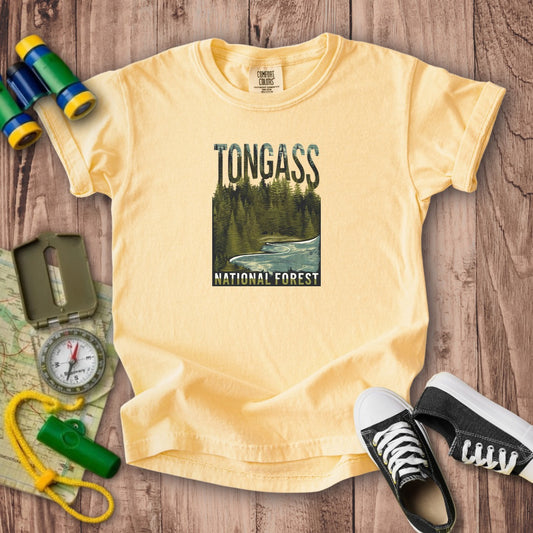 Tongass National Forest Kids Cotton T-Shirt