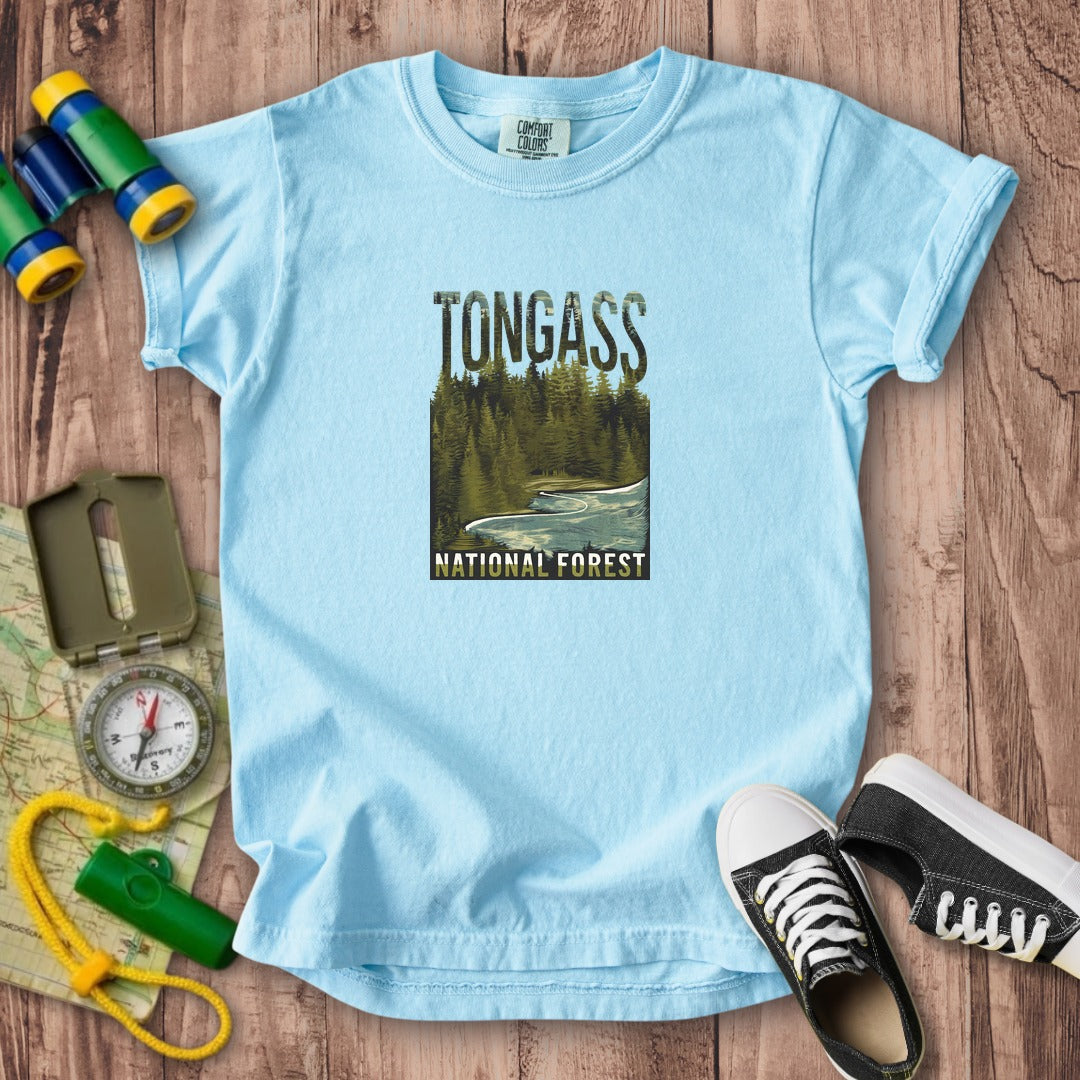 Tongass National Forest Kids Cotton T-Shirt