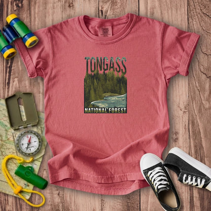 Tongass National Forest Kids Cotton T-Shirt