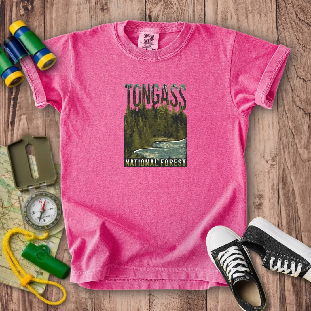 Tongass National Forest Kids Cotton T-Shirt