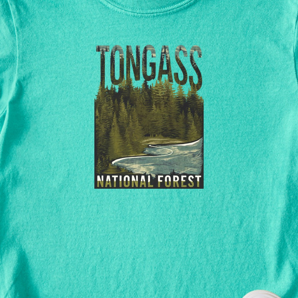 Tongass National Forest Kids Cotton T-Shirt