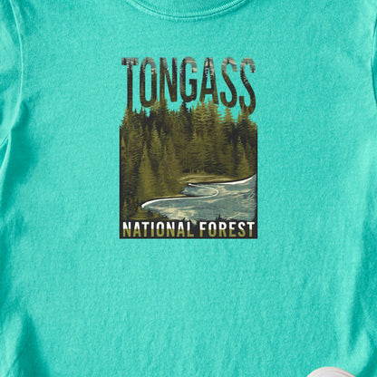 Tongass National Forest Kids Cotton T-Shirt