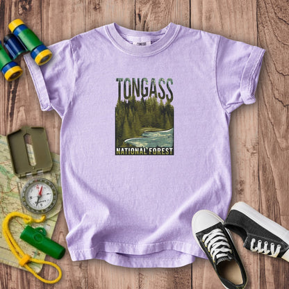 Tongass National Forest Kids Cotton T-Shirt