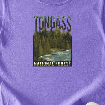 Tongass National Forest Kids Cotton T-Shirt