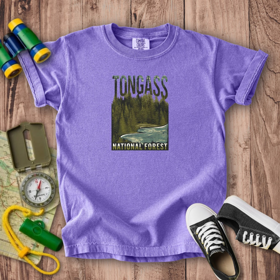 Tongass National Forest Kids Cotton T-Shirt