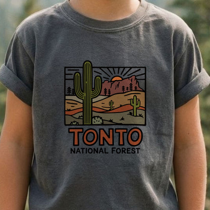 Tonto National Forest Kids Cotton T-Shirt