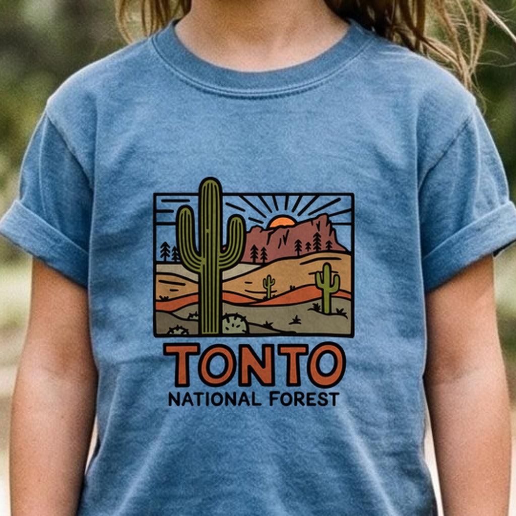 Tonto National Forest Kids Cotton T-Shirt