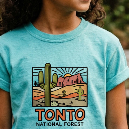 Tonto National Forest Kids Cotton T-Shirt
