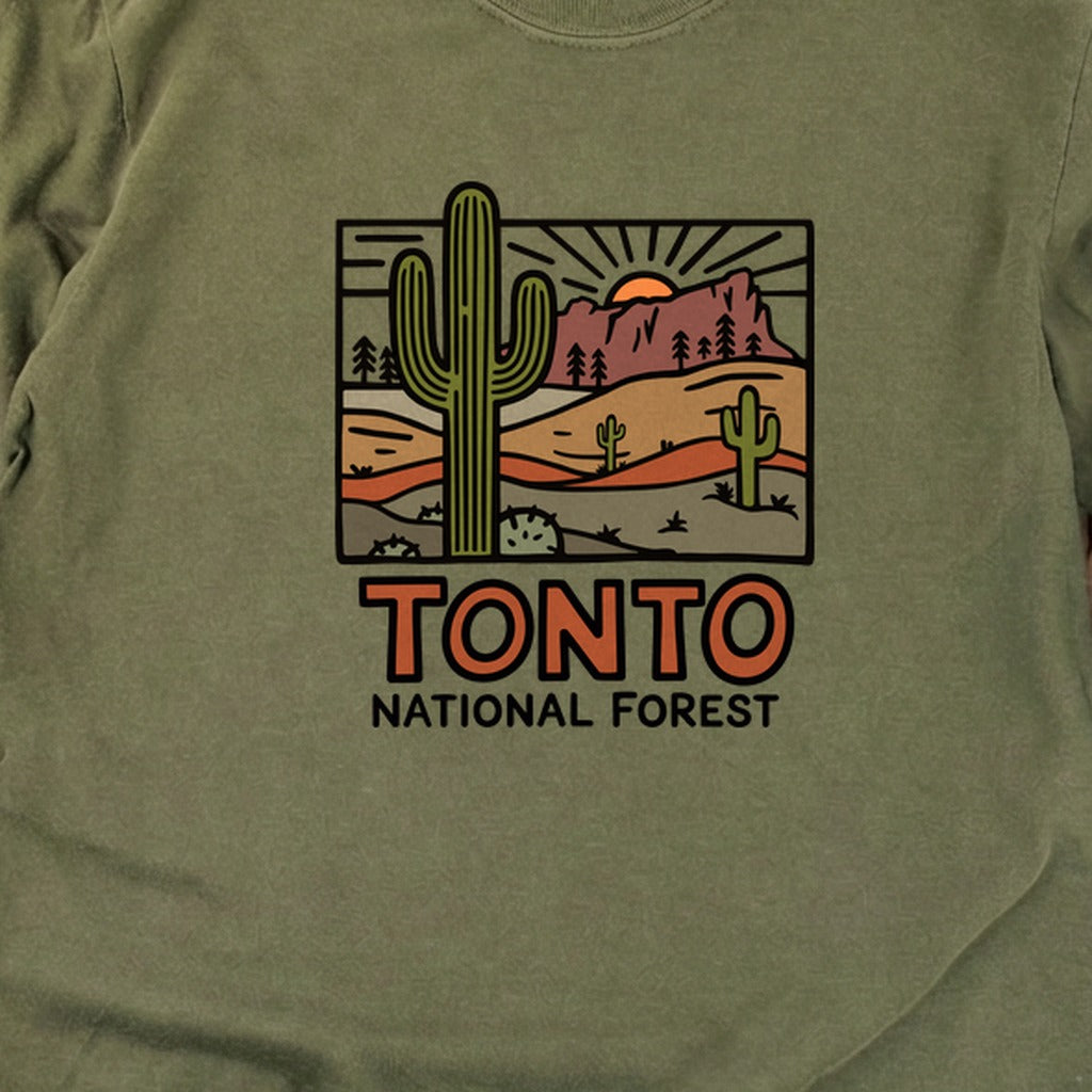 Tonto National Forest Cotton Long Sleeve