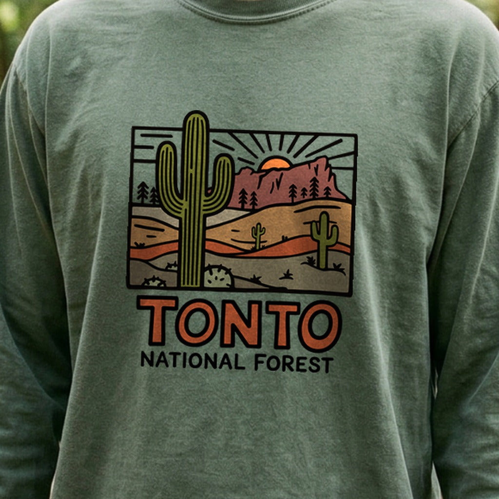 Tonto National Forest Cotton Long Sleeve