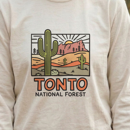 Tonto National Forest Cotton Long Sleeve