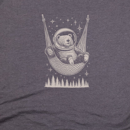 The Napstronaut Bear T-Shirt Adventure and Outdoors Themed T-Shirt