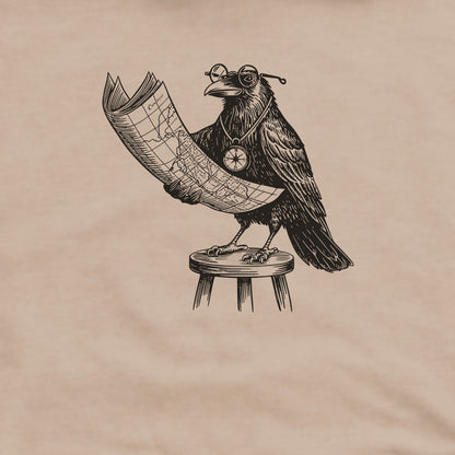 The Routician Crow Hoodie Adventure and Outdoors Themed Hoodie
