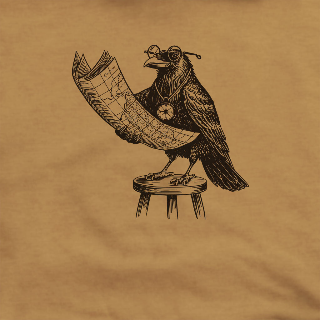 The Routician Crow Hoodie Adventure and Outdoors Themed Hoodie