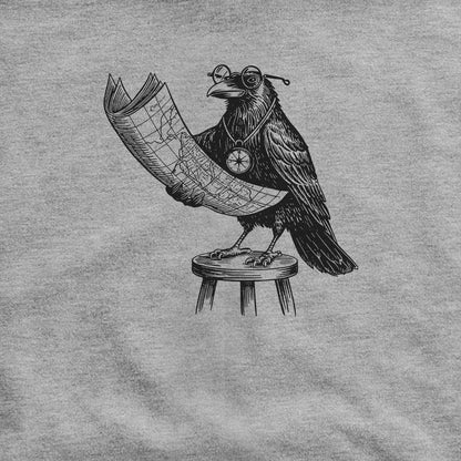 The Routician Crow Hoodie Adventure and Outdoors Themed Hoodie