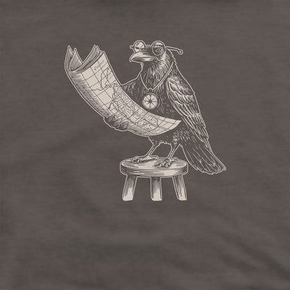 The Routician Crow Hoodie Adventure and Outdoors Themed Hoodie