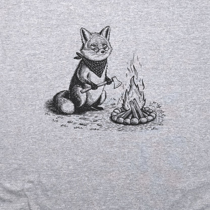 The Pyrofessor Fox T-Shirt Adventure and Outdoors Themed T-Shirt