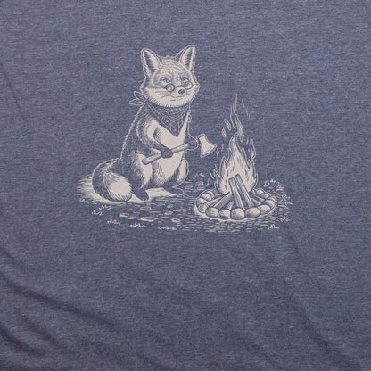 The Pyrofessor Fox T-Shirt Adventure and Outdoors Themed T-Shirt
