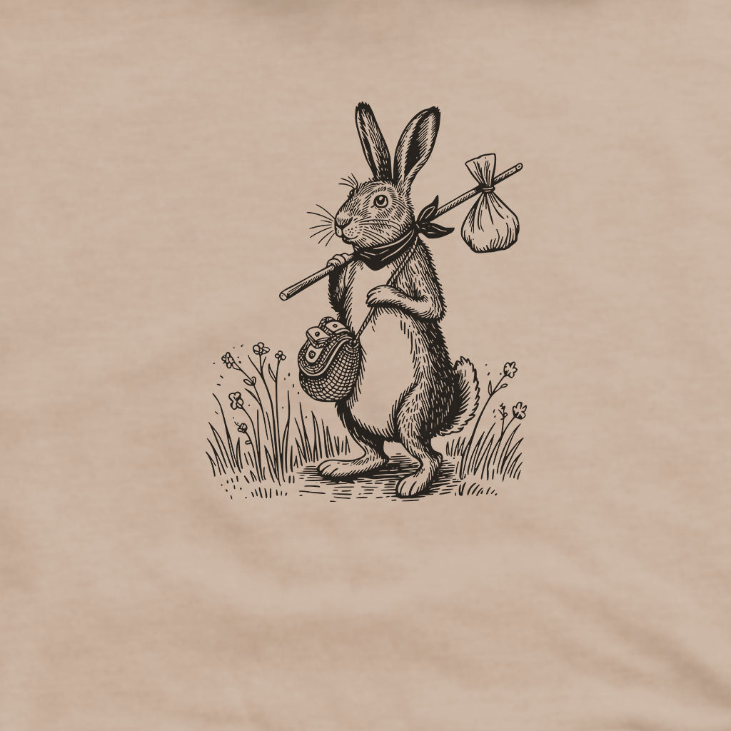The Barehemian Hare Hoodie Adventure and Outdoors Themed Hoodie