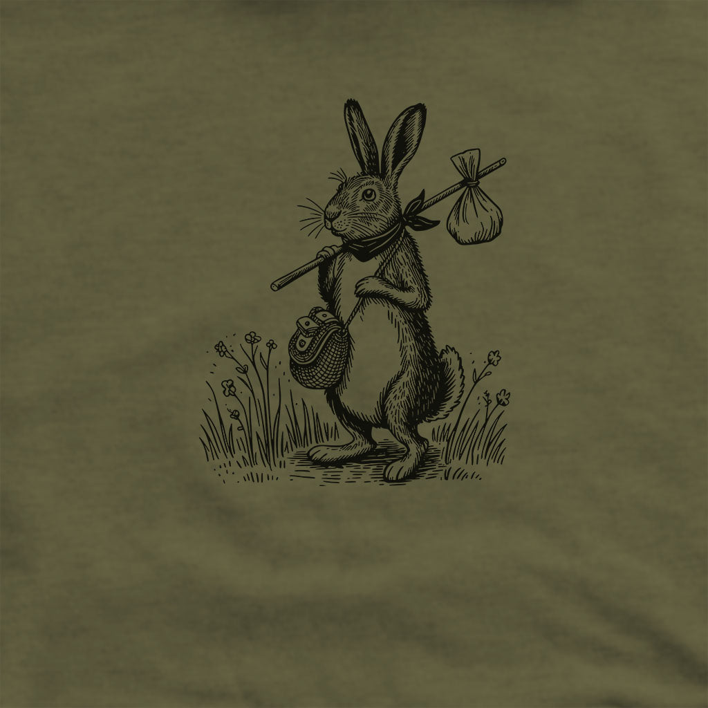 The Barehemian Hare Hoodie Adventure and Outdoors Themed Hoodie