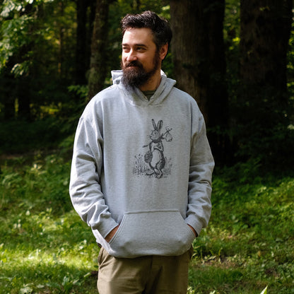 The Barehemian Hare Hoodie Adventure and Outdoors Themed Hoodie