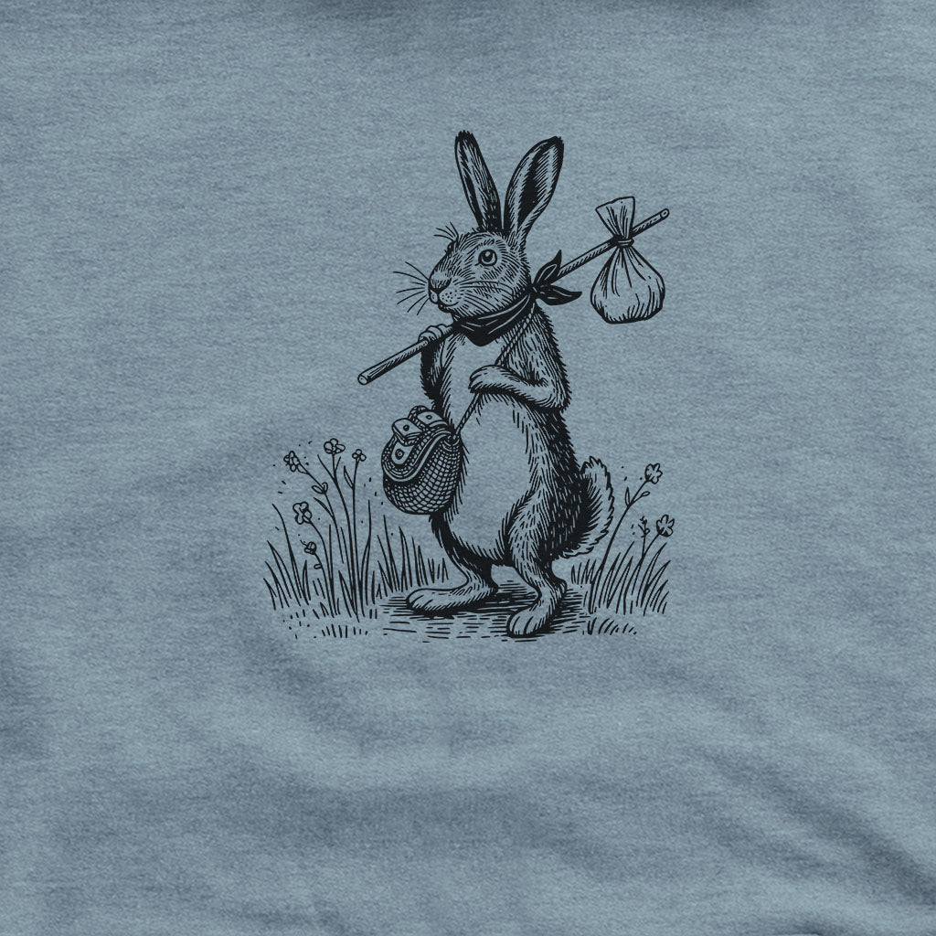 The Barehemian Hare Hoodie Adventure and Outdoors Themed Hoodie