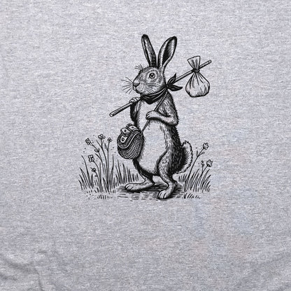 The Barehemian Hare Crewneck Sweatshirt Adventure and Outdoors Themed Sweatshirt