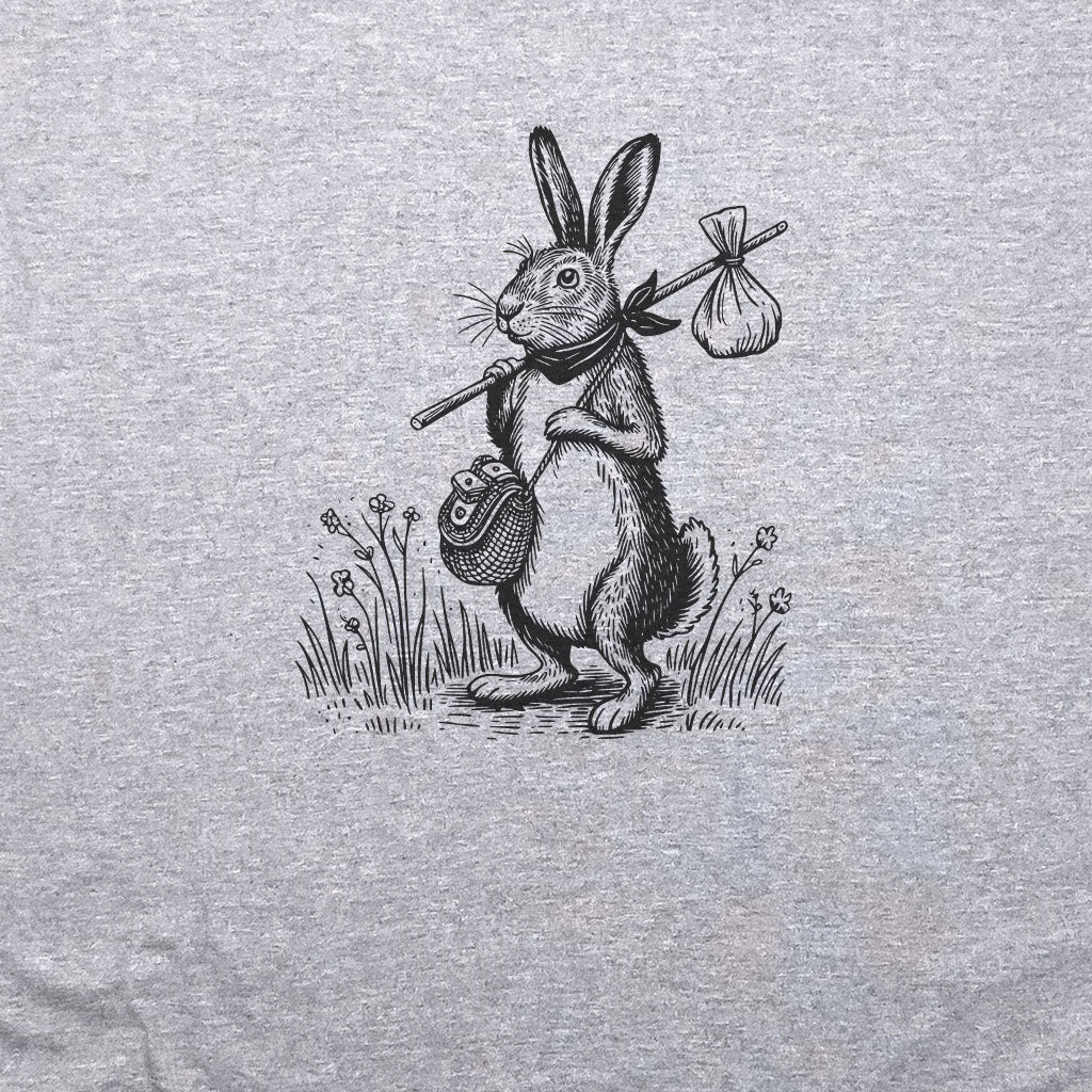 The Barehemian Hare T-Shirt Adventure and Outdoors Themed T-Shirt