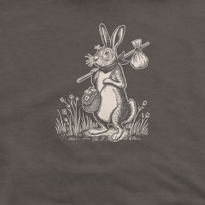 The Barehemian Hare Crewneck Sweatshirt Adventure and Outdoors Themed Sweatshirt