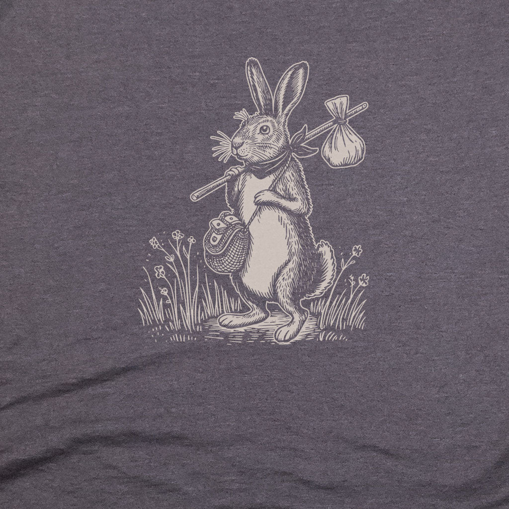 The Barehemian Hare T-Shirt Adventure and Outdoors Themed T-Shirt