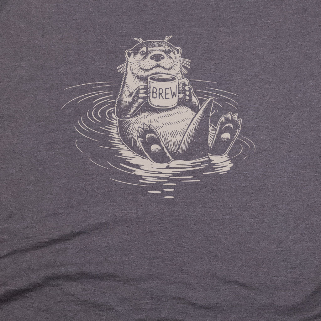 The Hoptimist Otter T-Shirt Adventure and Outdoors Themed T-Shirt