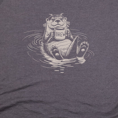 The Hoptimist Otter T-Shirt Adventure and Outdoors Themed T-Shirt