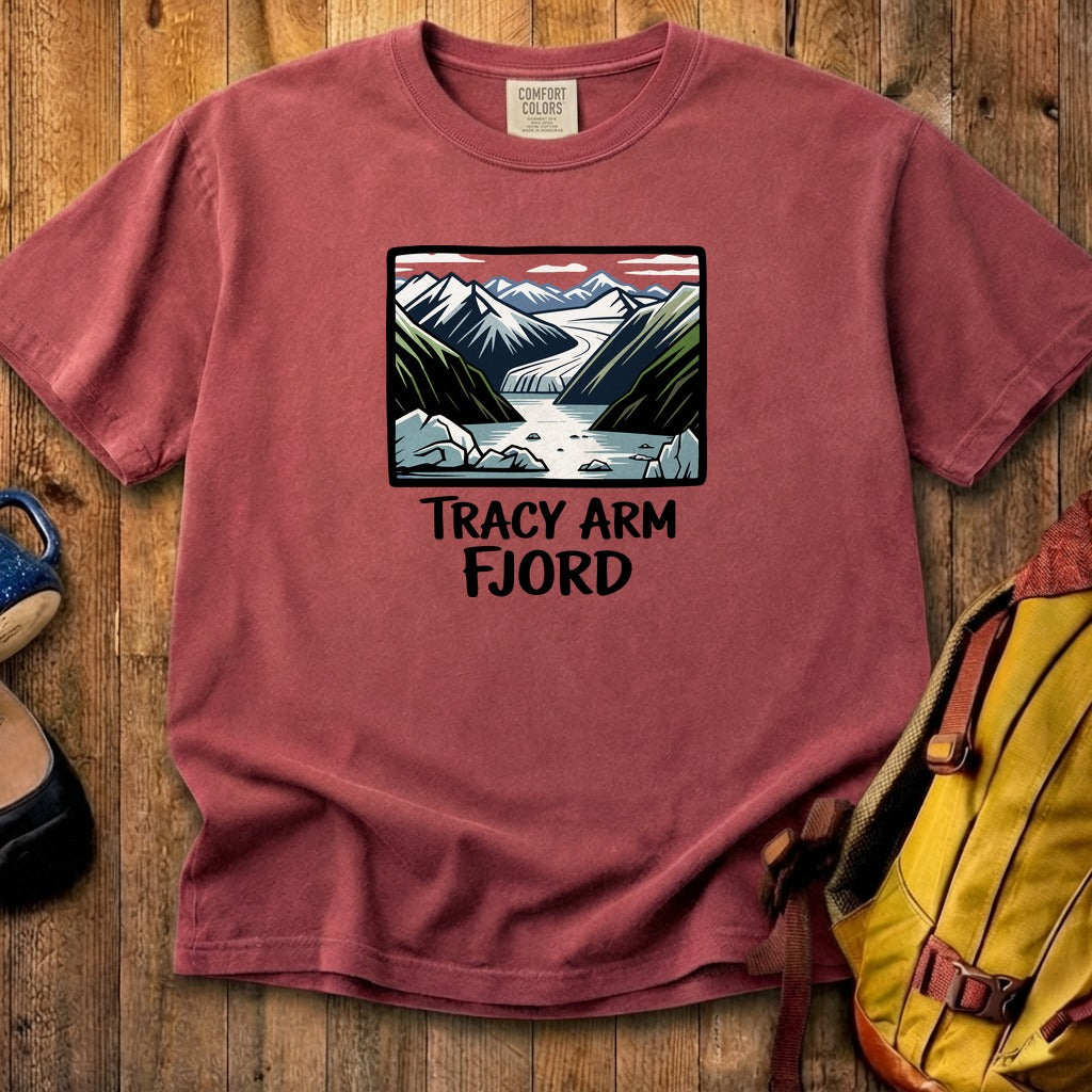 Tracy Arm Fjord Cotton T-Shirt