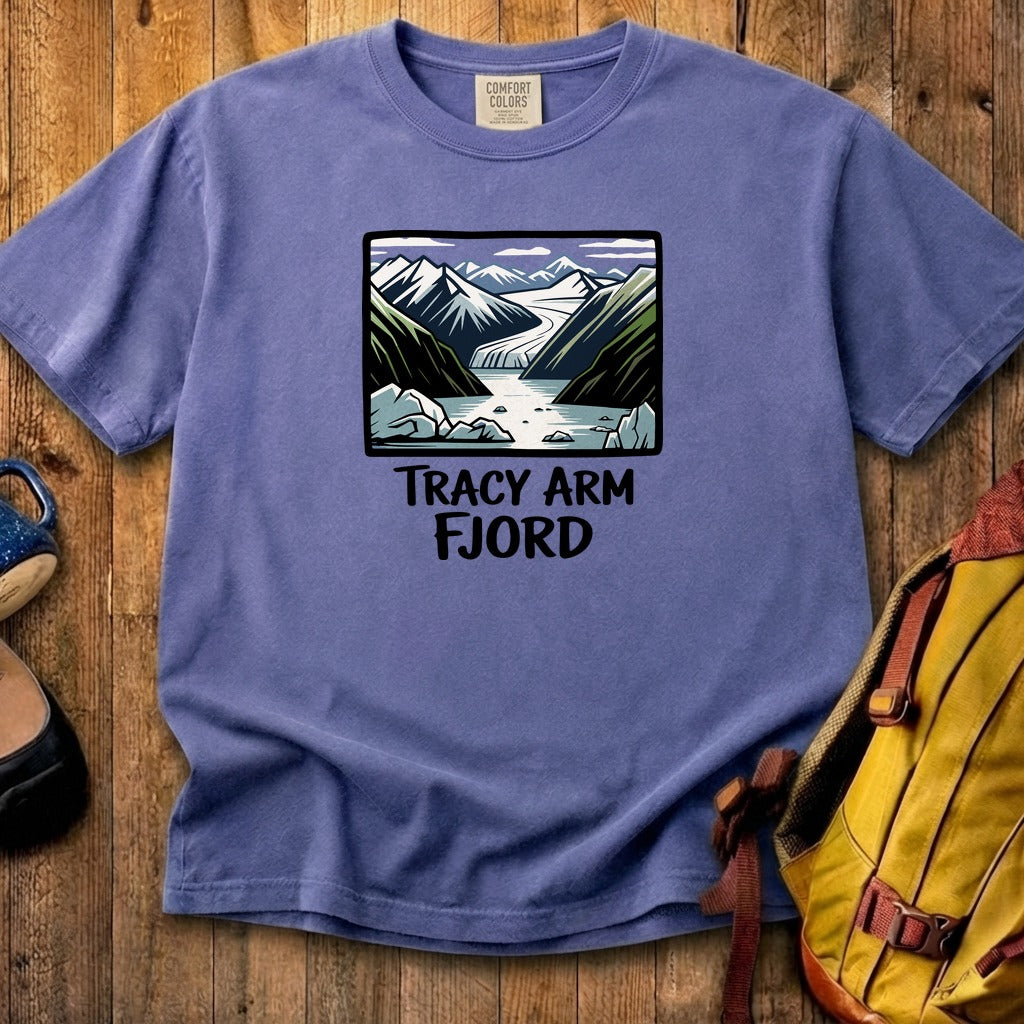 Tracy Arm Fjord Cotton T-Shirt