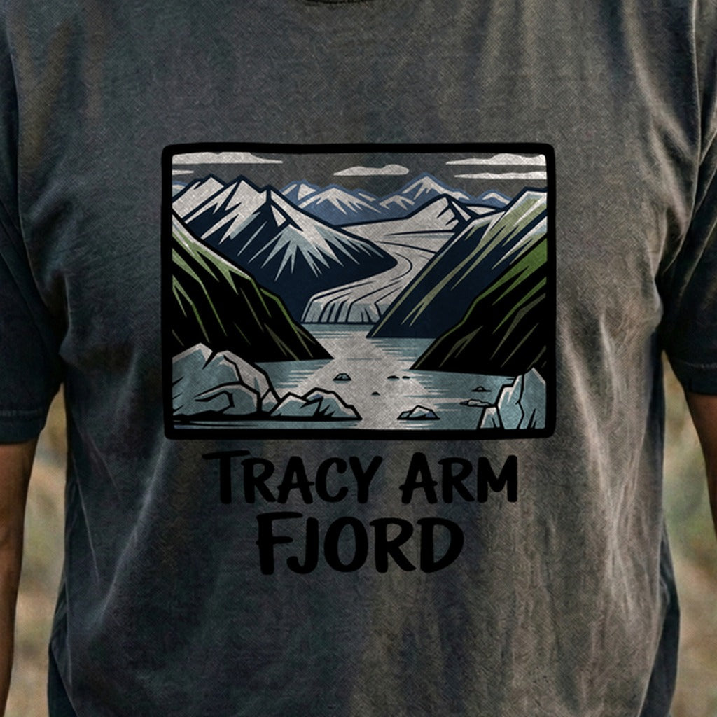 Tracy Arm Fjord Cotton T-Shirt