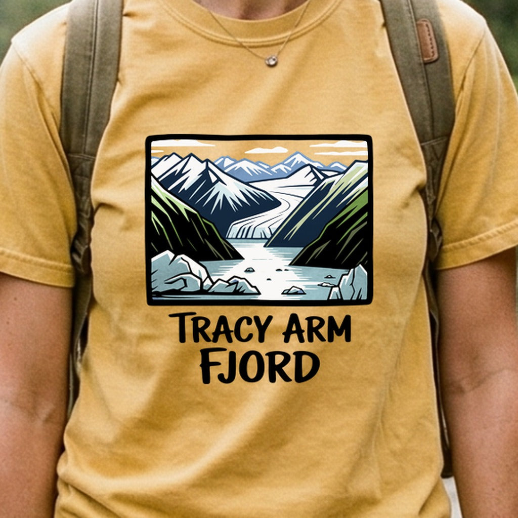 Tracy Arm Fjord Cotton T-Shirt
