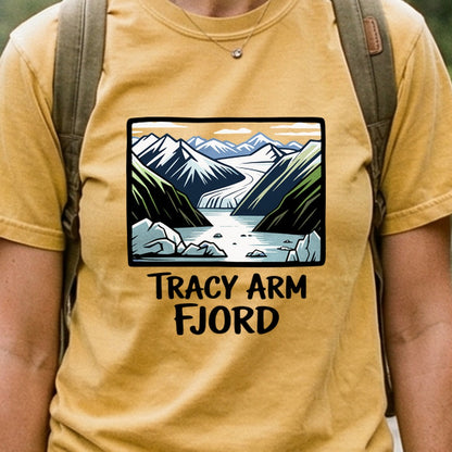 Tracy Arm Fjord Cotton T-Shirt