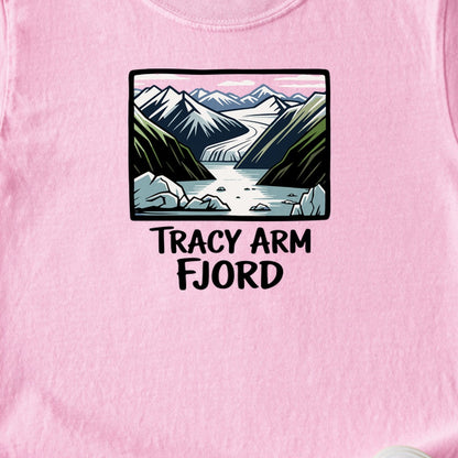 Tracy Arm Fjord Kids Cotton T-Shirt